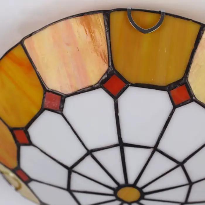 Plafonnier en verre de style européen