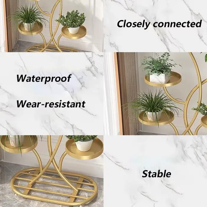 Étagère à plantes en métal
