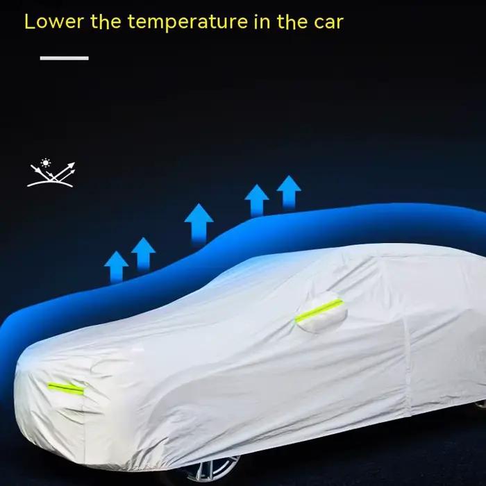Pour Dacia Duster couverture extérieure de voiture Protection extérieure couvertures de voiture complètes couverture de neige pare-soleil étanche à la poussière accessoires de voiture