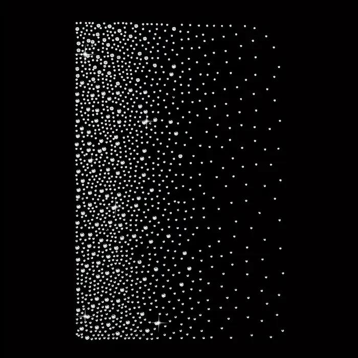 16 pièces de décorations en strass étincelantes et durables