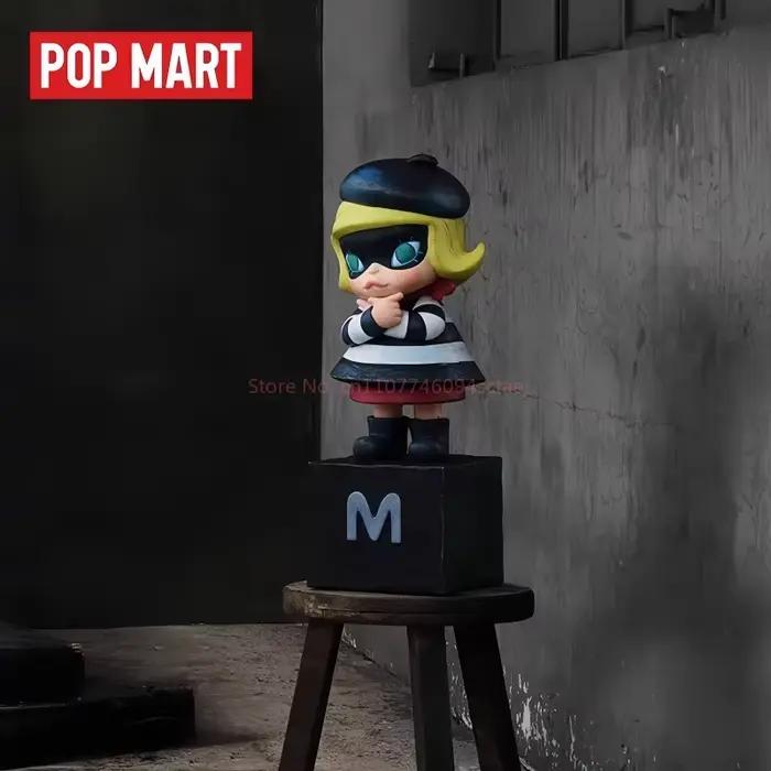 Nouvelles Statues Anniversaire POP MART Molly Série Rétro Classique Figurines Anime Décoration de Bureau Modèle Poupée Cadeau d'Anniversaire pour Fille