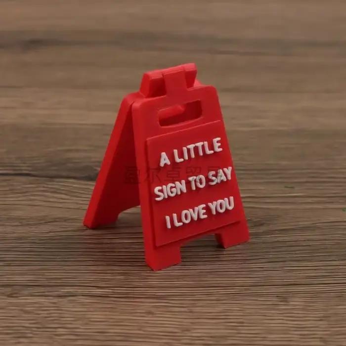 Décorations de signalétique en lettres imprimées en 3D exquises