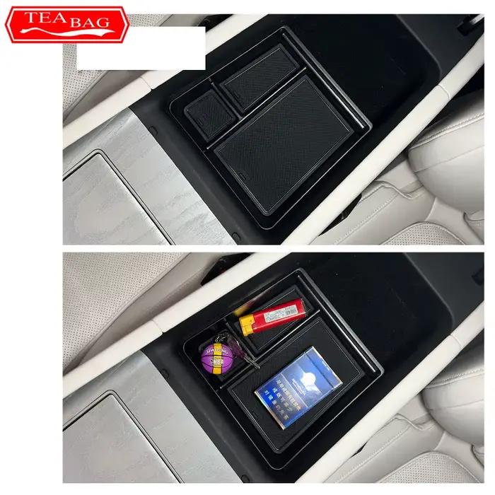 Boîte de rangement pour accoudoir intérieur, accessoires modifiés automatiques, style de voiture, console centrale, évaluation, stockage, Avatr 12, 2024, 2023