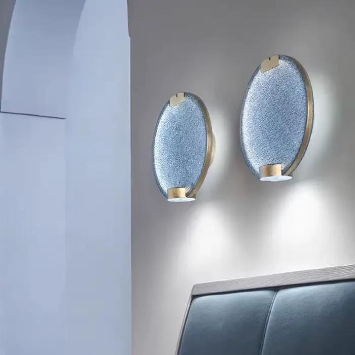 Scandi horo-Lampe LED Ronde en Verre et Métal localité, Luminaire Décoratif d'Nik, Disponible en Blanc et Rose, Idéal pour une Salle à Manger, une Cuisine ou un oral et