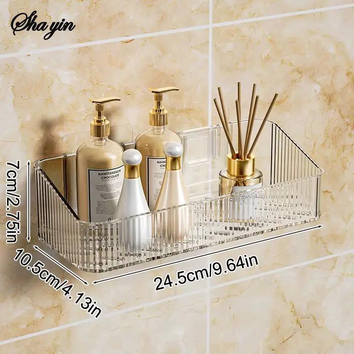 Support de rangement mural pour salle de bain