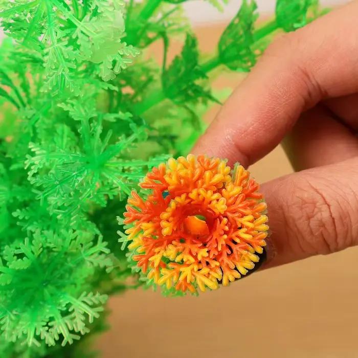 Plantes artificielles de décoration d'aquarium