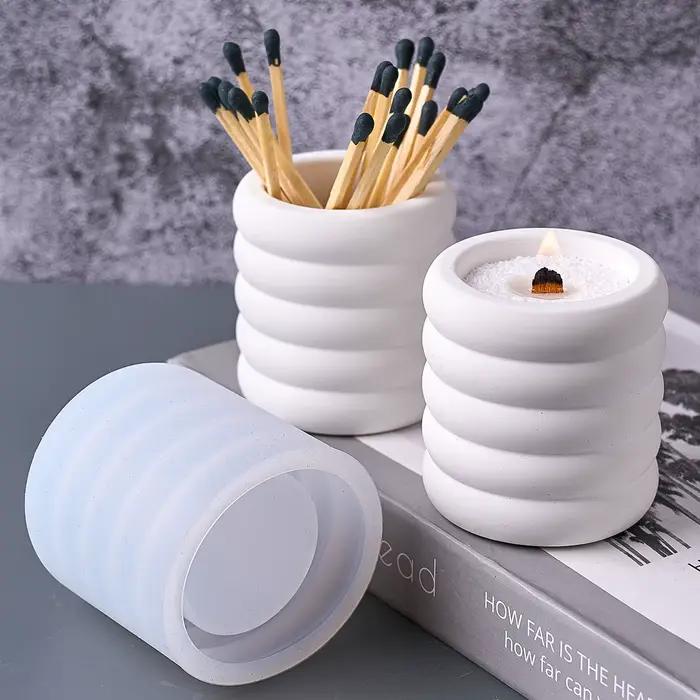 Pot à anneaux cylindriques en Silicone