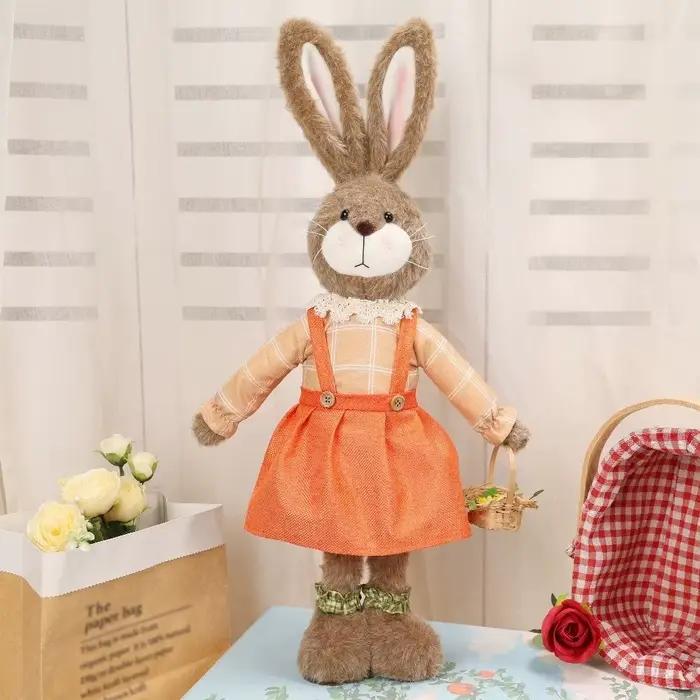 Ornement de lapin de Pâques de dessin animé