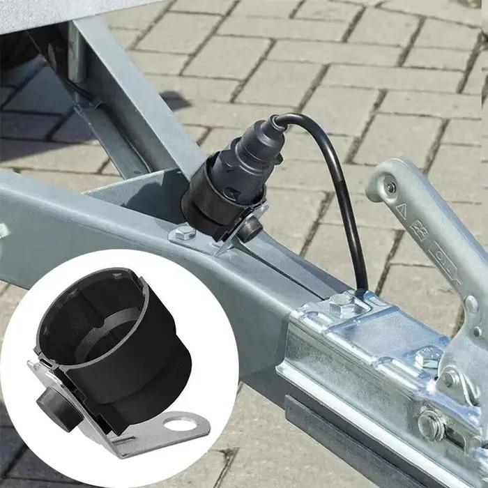 Support de prise de remorque universel, accessoire rigide de protection résistant aux intempéries pour remorques de 7 à 13P, adaptateur de protection contre la saleté