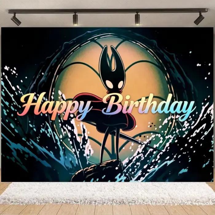 Décoration de fête d'anniversaire Hollow Knight