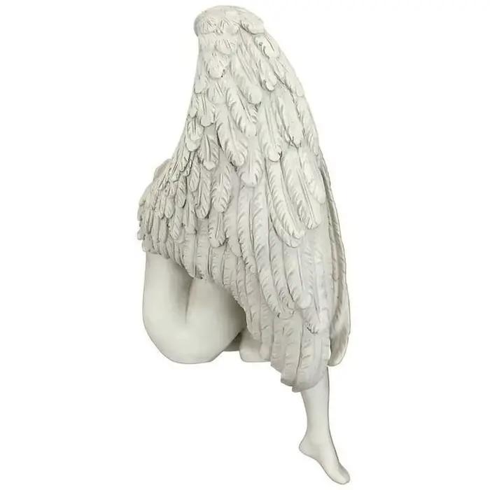 Sculpture créative décoration rédemption ange Statue bijoux rédemption Statuette jardin religieux décoration de la maison 15x13x8 cm