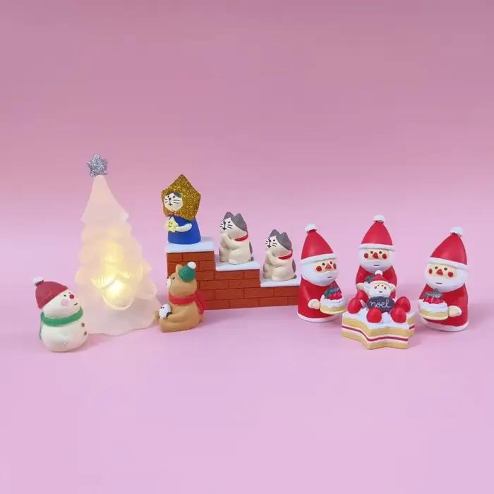 Décoration de gâteau d'arbre de noël