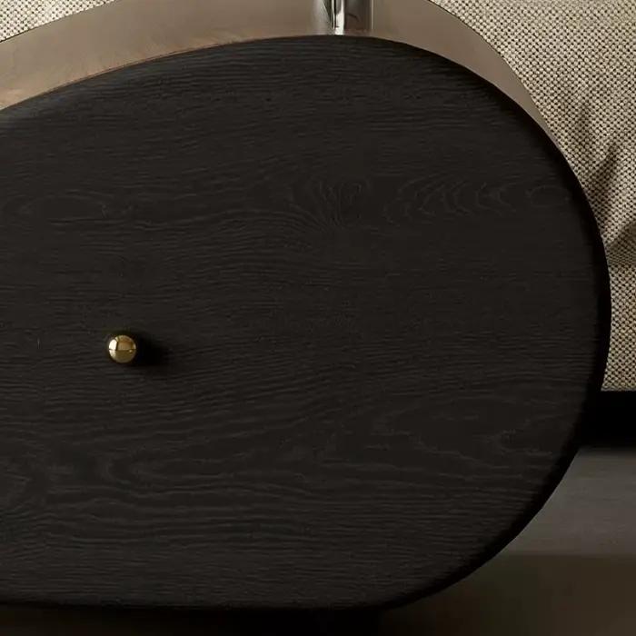 Table basse de bureau relevable vintage en bois pour salon