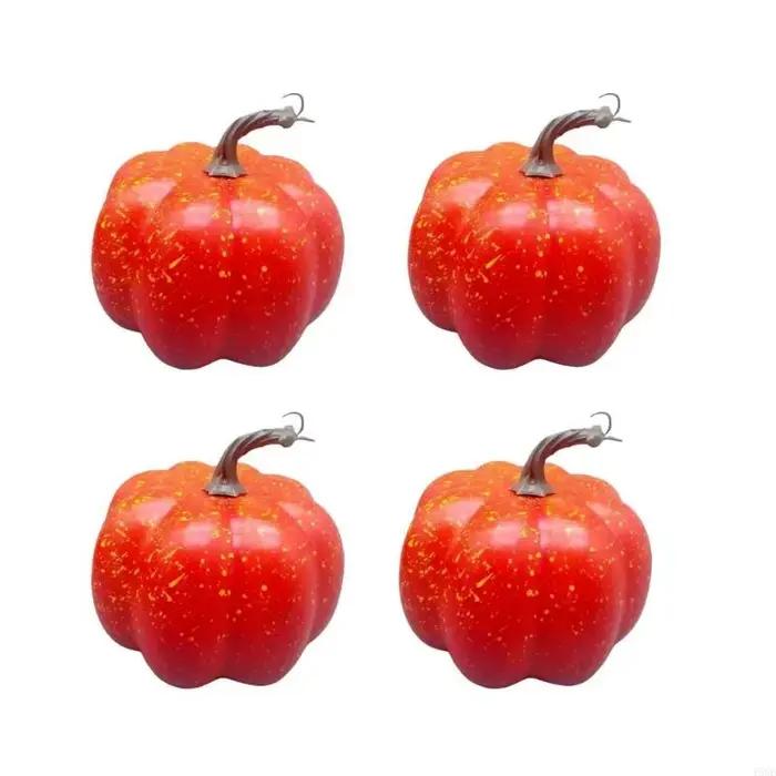 Citrouille d'halloween pour Thanksgiving festif, embellissements manteau d'halloween, petites citrouilles décoration Y5GB