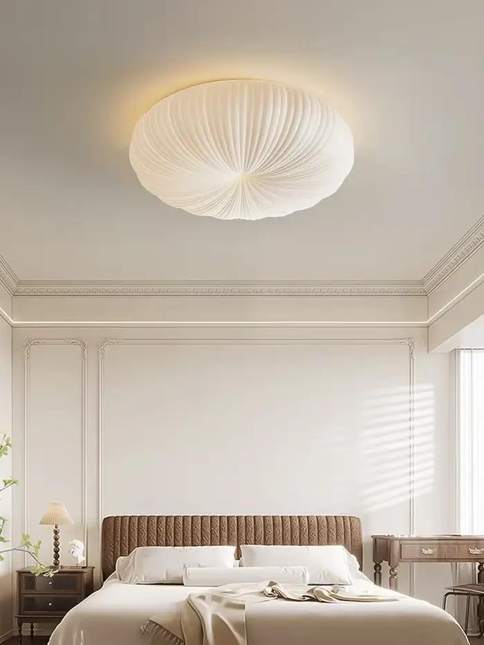 Style crème chambre principale salle à manger étude citrouille enfants créatif moderne et simple plafonnier décoration intérieure