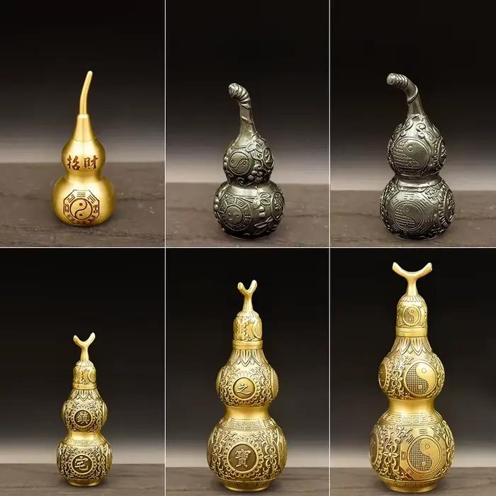 Ornements de gourde en cuivre