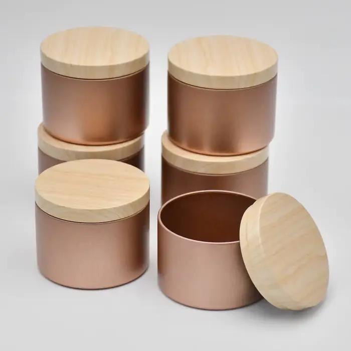Boîtes à bougies 4oz/8oz 12 pièces