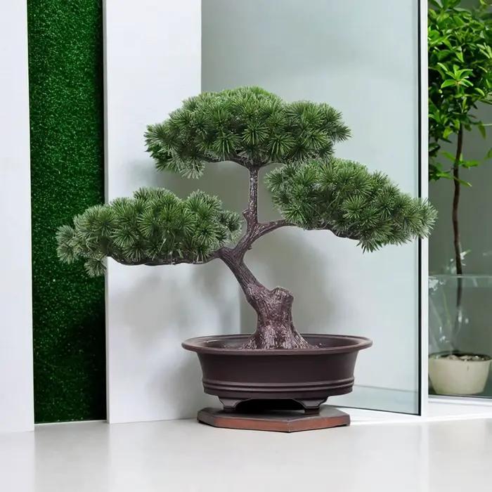 Bonsaï Artificiel en Pot pour Décoration