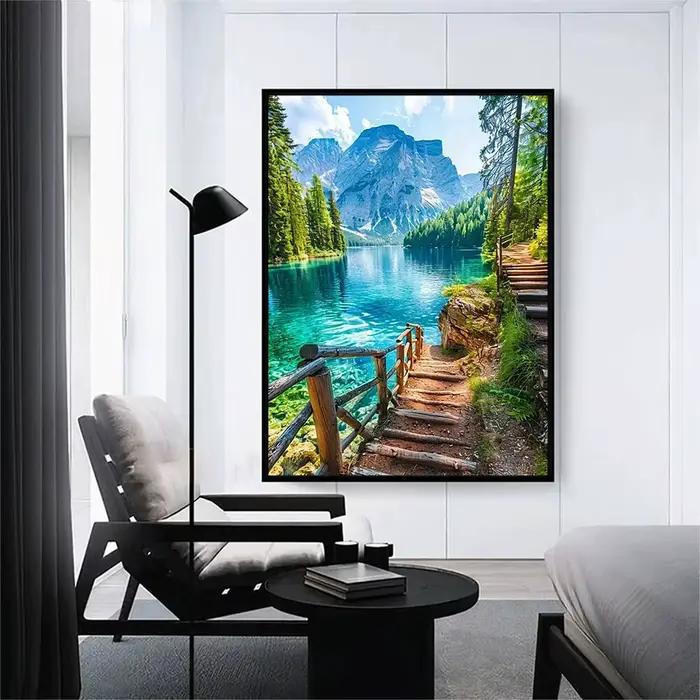 Momoart chat diamant peinture Animal coloré