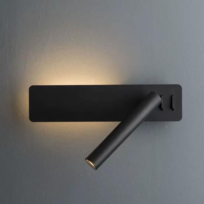 Lampe murale LED de lecture pour chambre à coucher