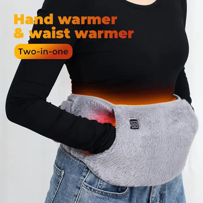 Ceinture chauffante électrique pour les crampes, 3 niveaux de température réglables, coussinets chauffants menstruels, ventre, ceinture de palais chaude abdominale