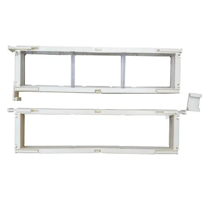Cadre en nid d'abeille pour abeilles, Type fendu, cadre pour apiculture, cadres multifonctions pour ruche, outils de Production du miel pur, 1 pièces