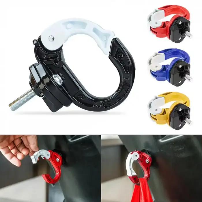 Crochet de casque de bagage de moto en alliage d'aluminium, support de montage, cintre pour scooter Hurbike D343, vélo RL, façades, accessoires de moto