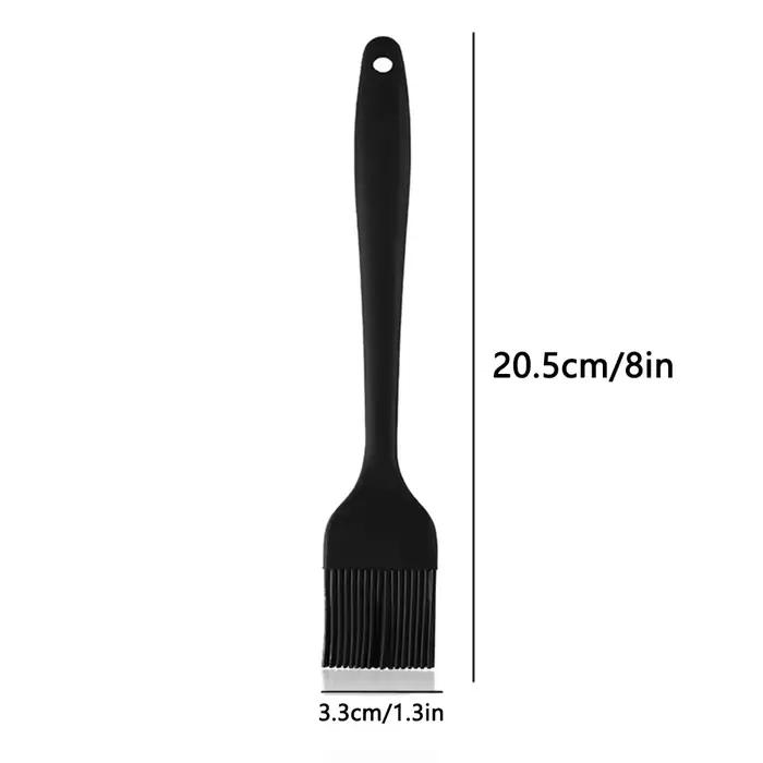 Pinceau de cuisine en silicone amélioré, résistant à la chaleur, pour pâtisserie, huile, barbecue, cuisson et grillades
