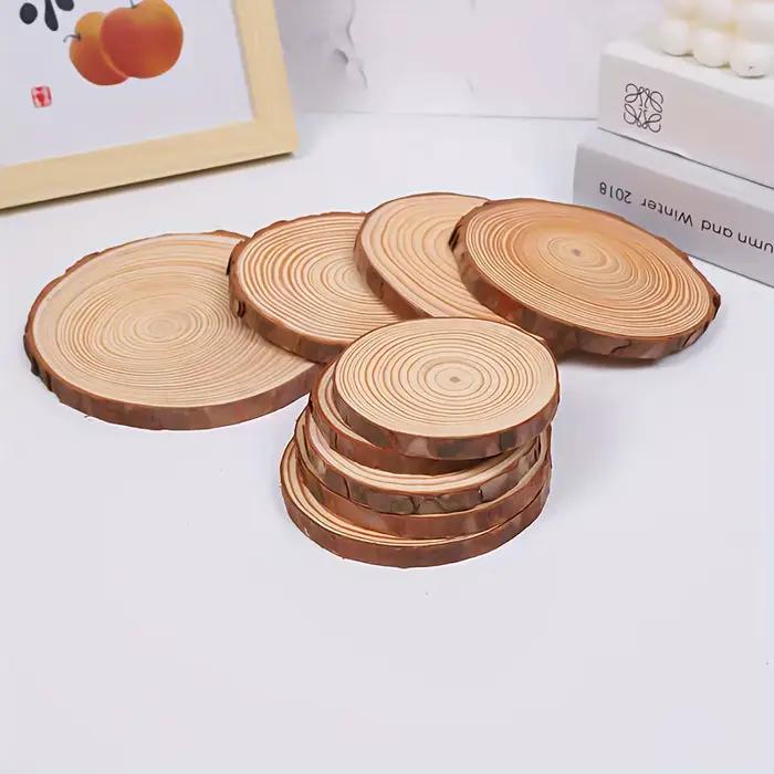 10 sous-verres en bois