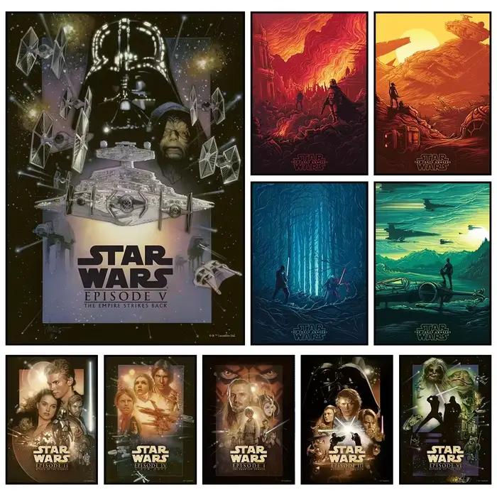 Peinture décorative sur toile Star Wars