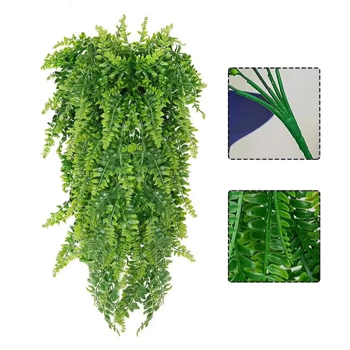 Et détails de décoration, plantes artificielles suspendues et détails de décoration adaptées à un usage quotidien, coupe de détails
