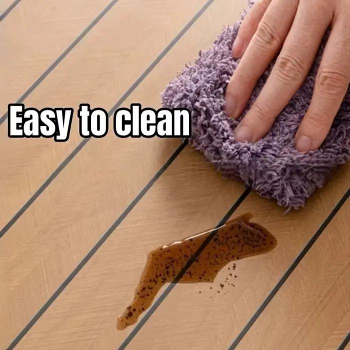 10 panneaux muraux autocollants effet bois réaliste, à peler et coller, imperméables et décoratifs