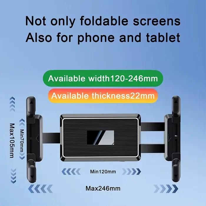 Trépied de support de tablette, accessoires pour téléphone Portable iPad, fixateur de Clip universel, prise de vue horizontale et verticale Portable