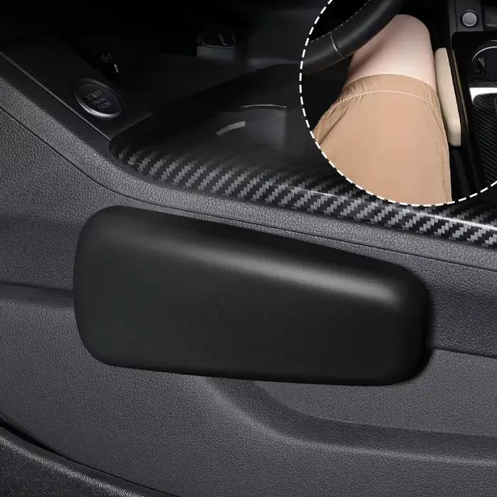 Support universel de genou de voiture, coussin d'extension de jambe de voiture, coussin doux confortable, coussin d'accoudoir unique pour bras de coude de jambe