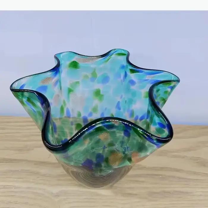 Vase en verre transparent coloré, pots de fleurs hydroponiques, arrangement de fleurs décoratives, décoration de bureau, vases floraux, décoration moderne