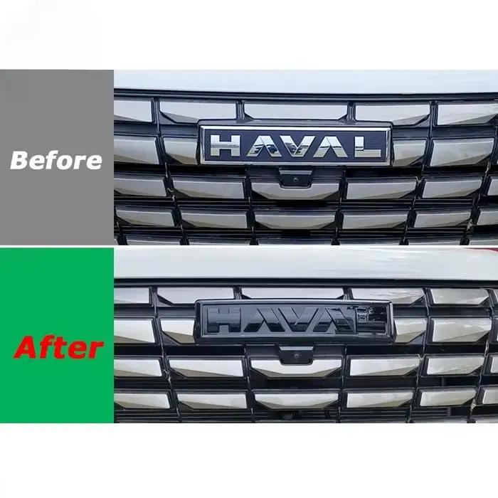 Pour Haval H6 4TH nouveau H6 2025 2026 accessoires pour améliorer l'apparence des voitures avec Logos avant de voiture accessoires