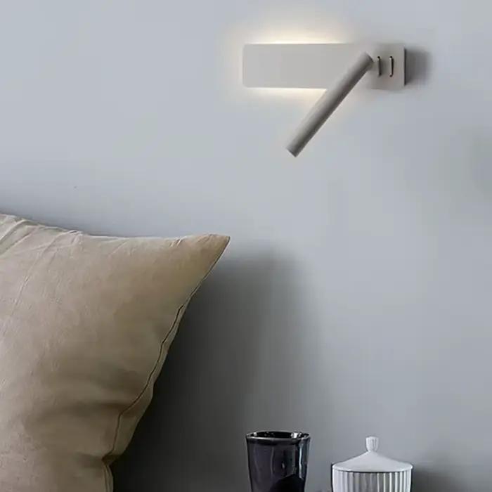 Lampe murale LED de lecture pour chambre à coucher