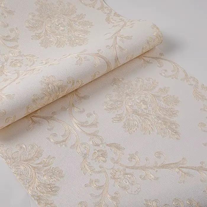 Papier peint damassé de luxe de style européen