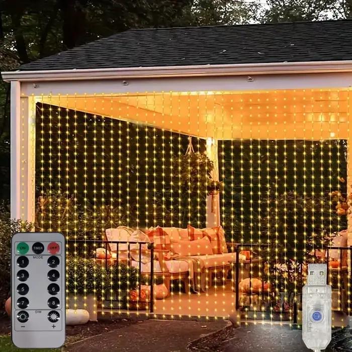 Guirlande lumineuse féerique LED pour jardin