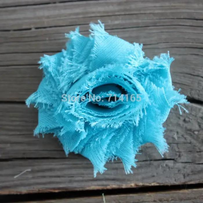 Mini fleur shabby chic de 1.5 pouces