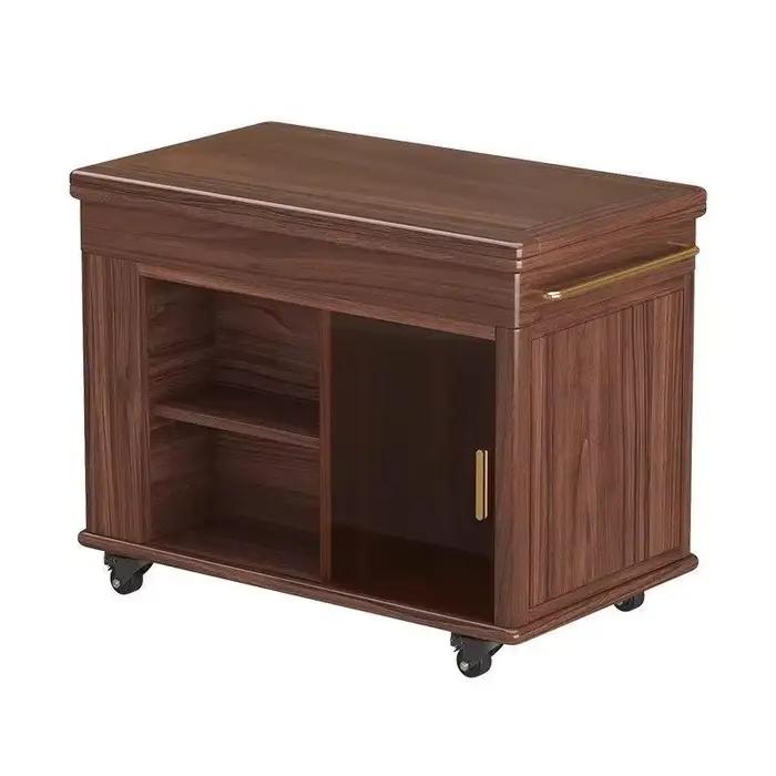 Cadre roues Table basse organisateur japonais esthétique minimaliste
