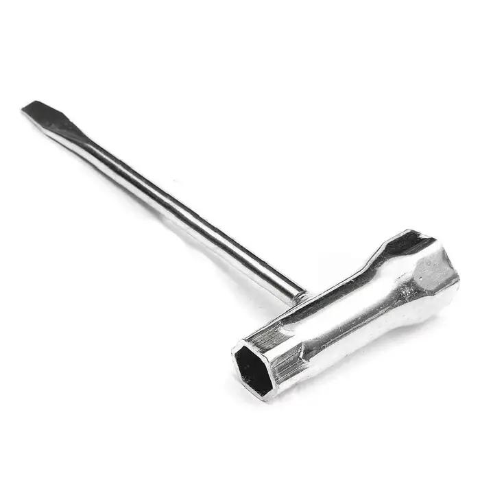 Clé à douille pour bougie d'allumage 13 mm et 19 mm en acier inoxydable pour tronçonneuse et débroussailleuse