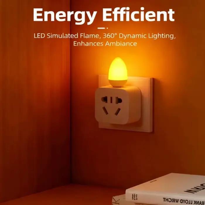 Lampe de Flamme USB Dynamique 5V pour Décoration Intérieure et Extérieure, Lumière Portable, Eclairage Chambre, Camping, Occasions Spéciales