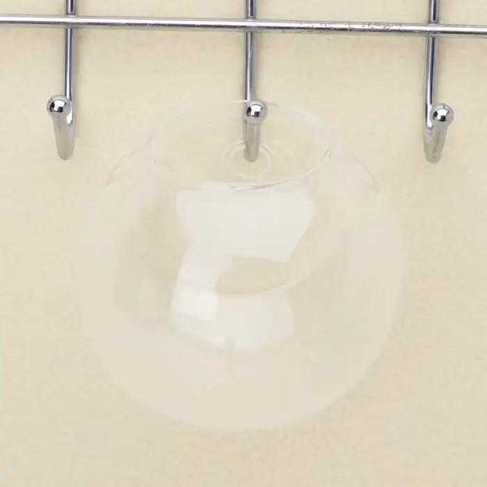 Vase en verre à suspendre au mur