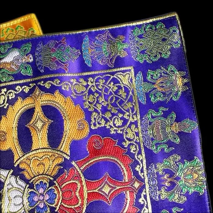 Tapis de Vase brodés à la main du népal