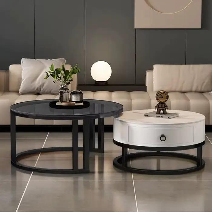 Table Basse Design de luxe minimaliste Glamour Tables basses nordiques uniques