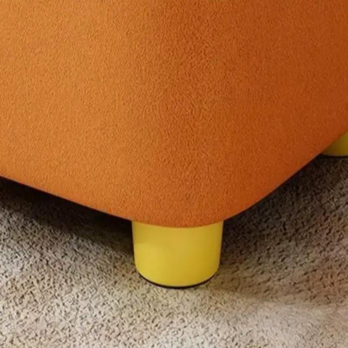 Tabourets de salon carrés imperméables en bois