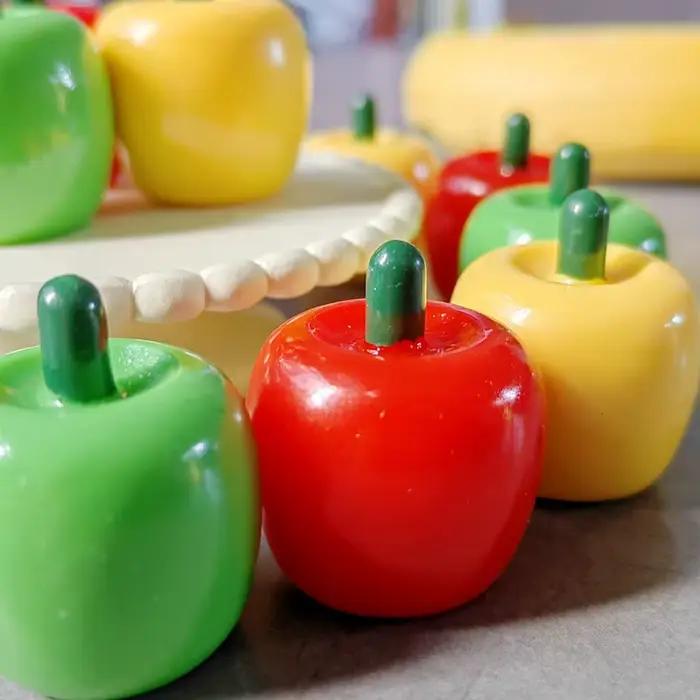 Accessoires de bricolage de pomme de noël
