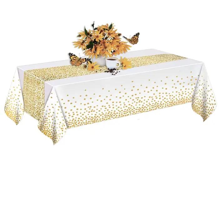 Nappe en or noir 54x108 pouces (137x274cm)