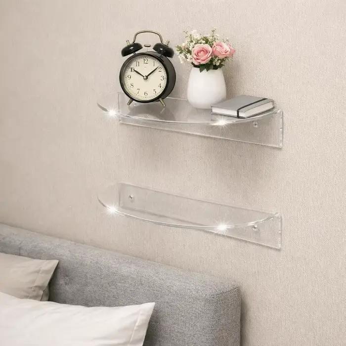 Étagère murale semi-circulaire